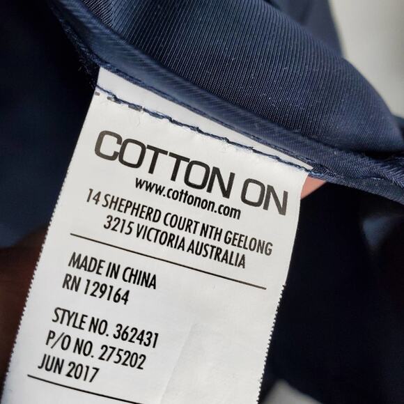 Standard Issue dark blue lightweight hooded jacket Size Large - Picture 3 of 10